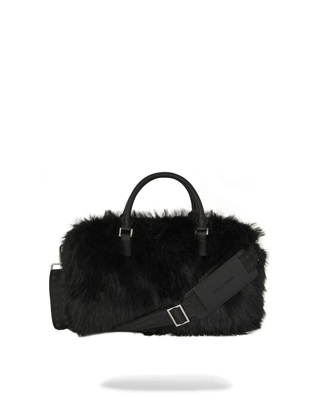FUR CRAY BLACK MINI DUFFLE - Image 4