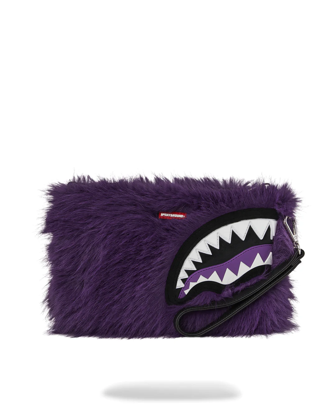 FUR CRAY PURP CROSSOVER CLUTCH - Image 4
