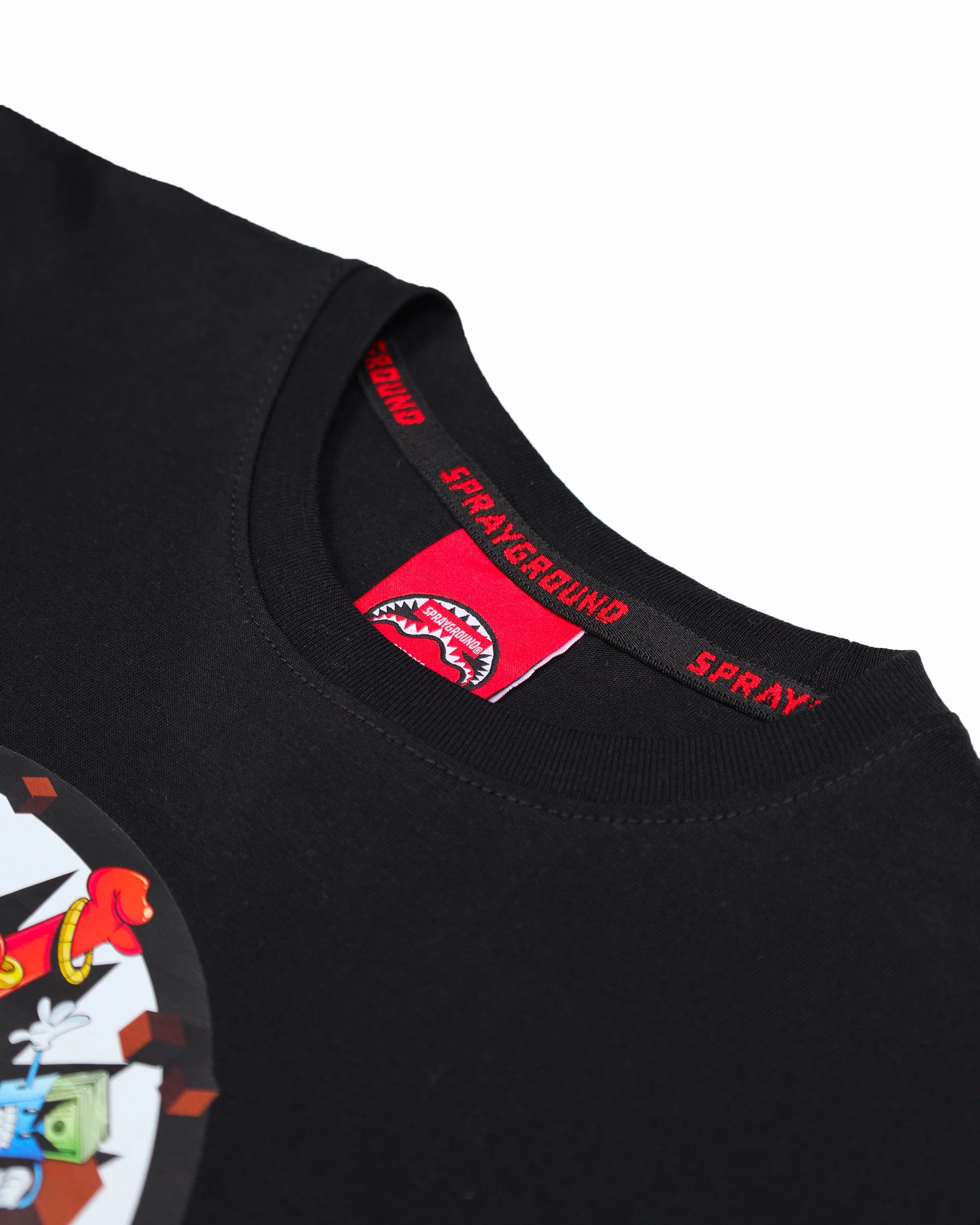 GET OUT BEAR OVER T-SHIRT BLACK - Image 3
