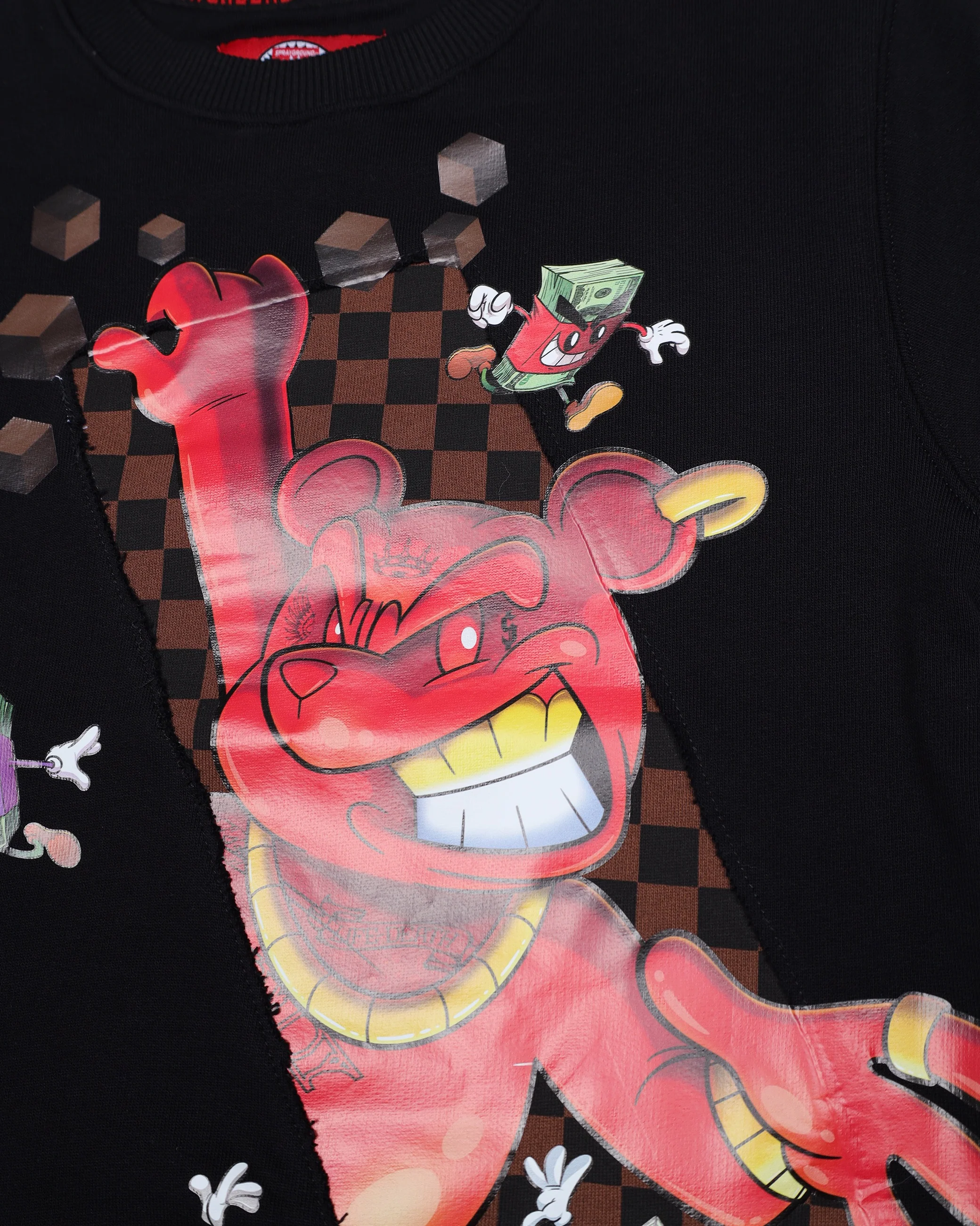 GET OUT BEAR REGULAR CREW BLK - Image 7