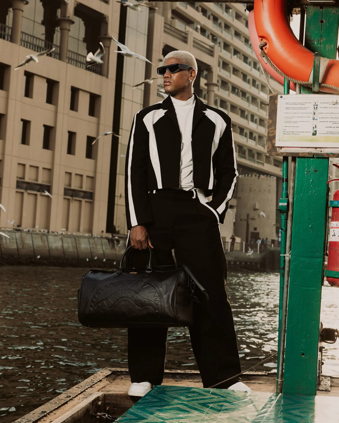GOLD BRICK LUX LARGE DUFFLE - Image 2