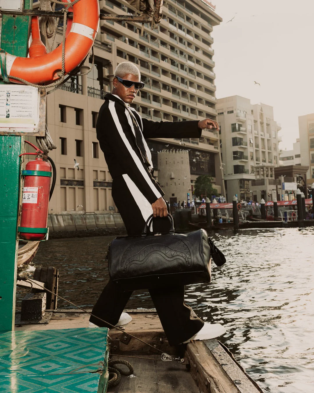 GOLD BRICK LUX LARGE DUFFLE - Image 4
