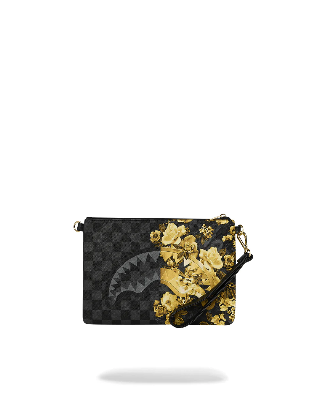 GOLD FLORAL REMIX CROSSBODY POUCHETTE - Image 3