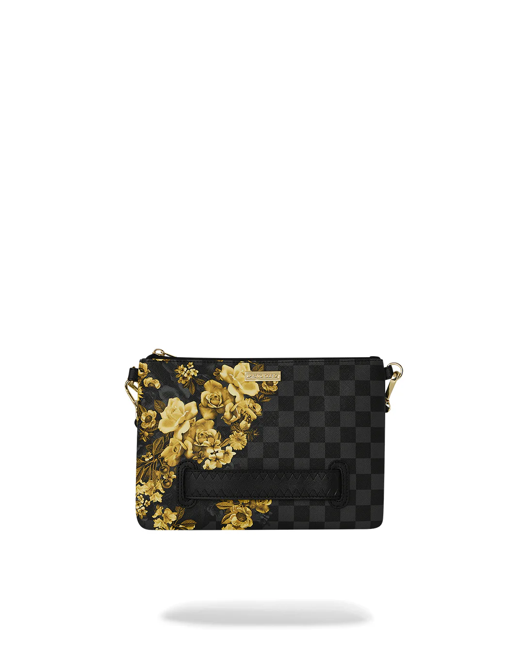 GOLD FLORAL REMIX CROSSBODY POUCHETTE - Image 4