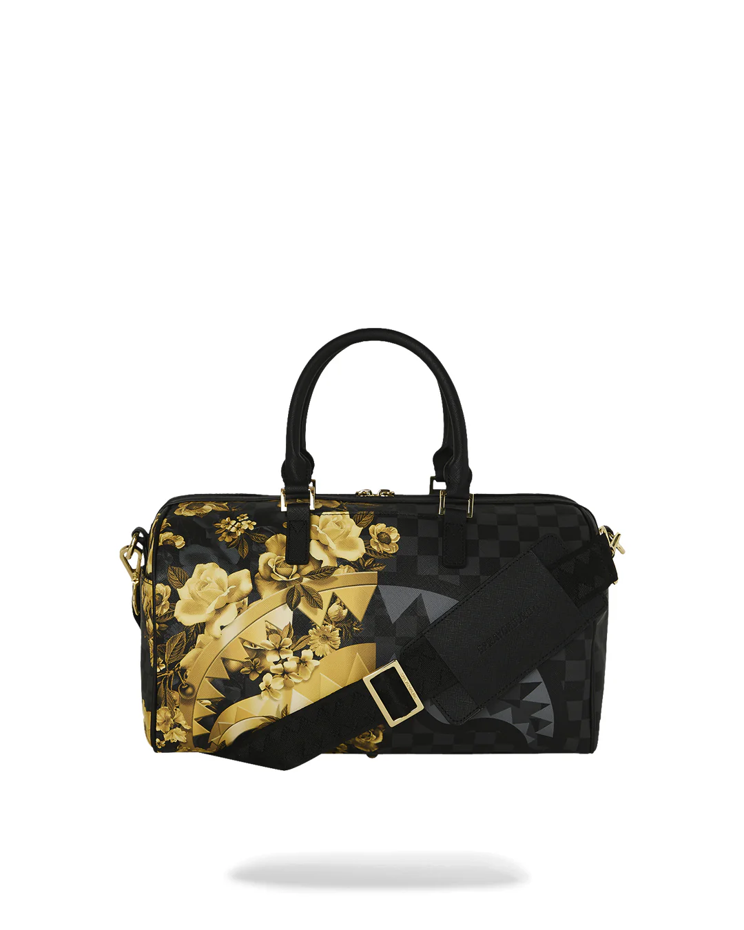 GOLD FLORAL REMIX MINI DUFFLE - Image 4