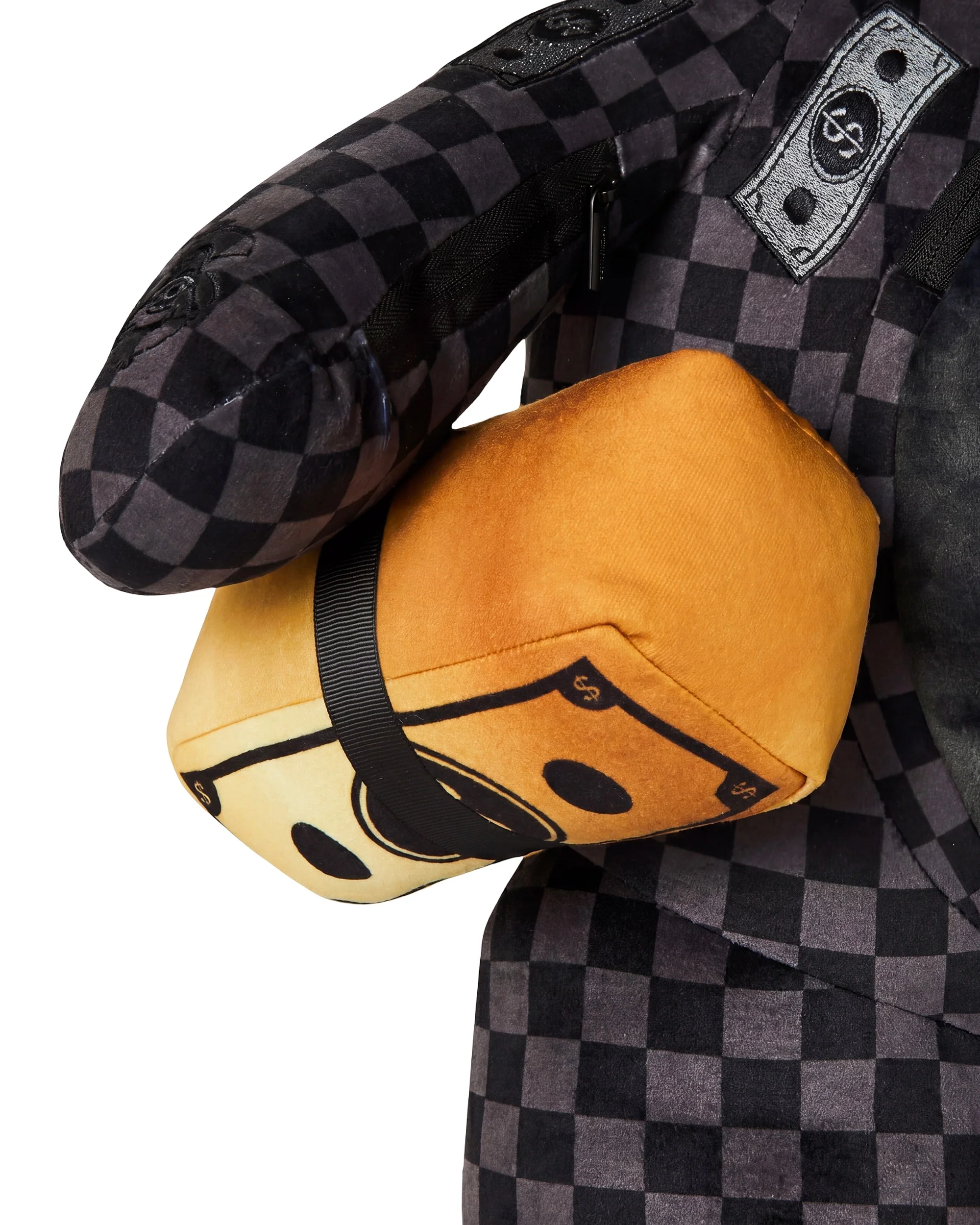 GOLD FLORAL REMIX MONEYBEAR BACKPACK - Image 4