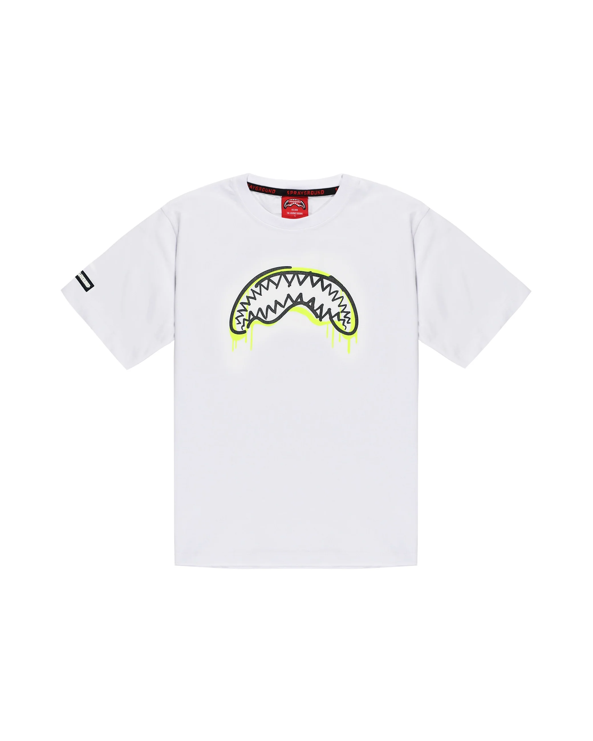 GRAFFITI BEAR OVER T-SHIRT WHT