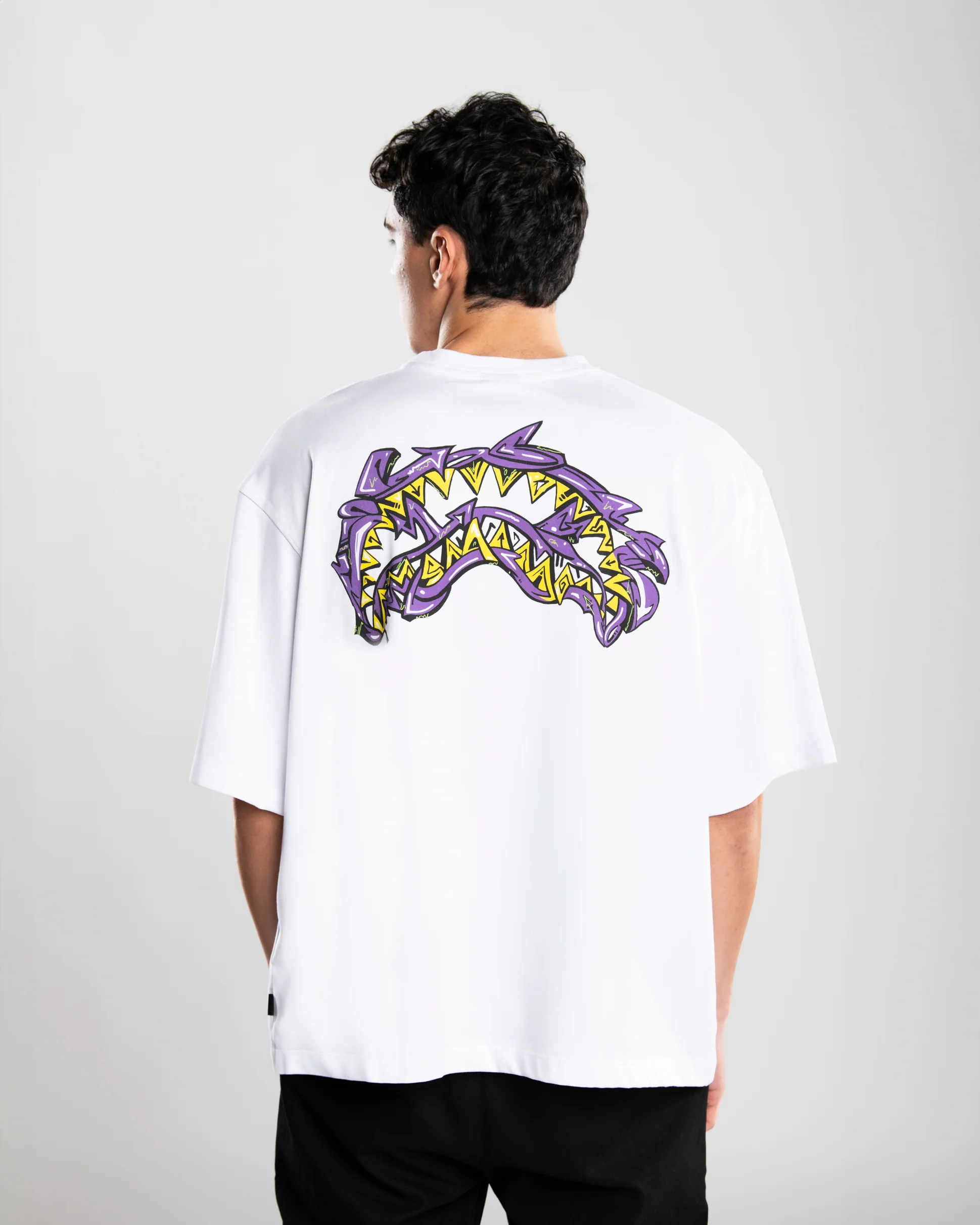 GRAFFITI UNDER COVER BOXY T-SHIRT - Image 5
