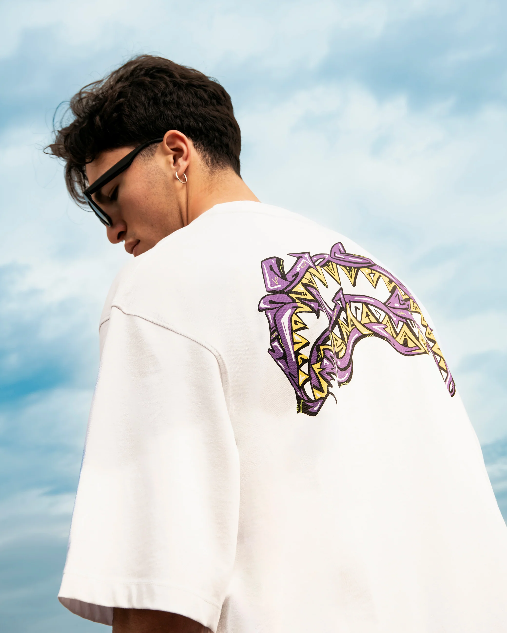 GRAFFITI UNDER COVER BOXY T-SHIRT - Image 7
