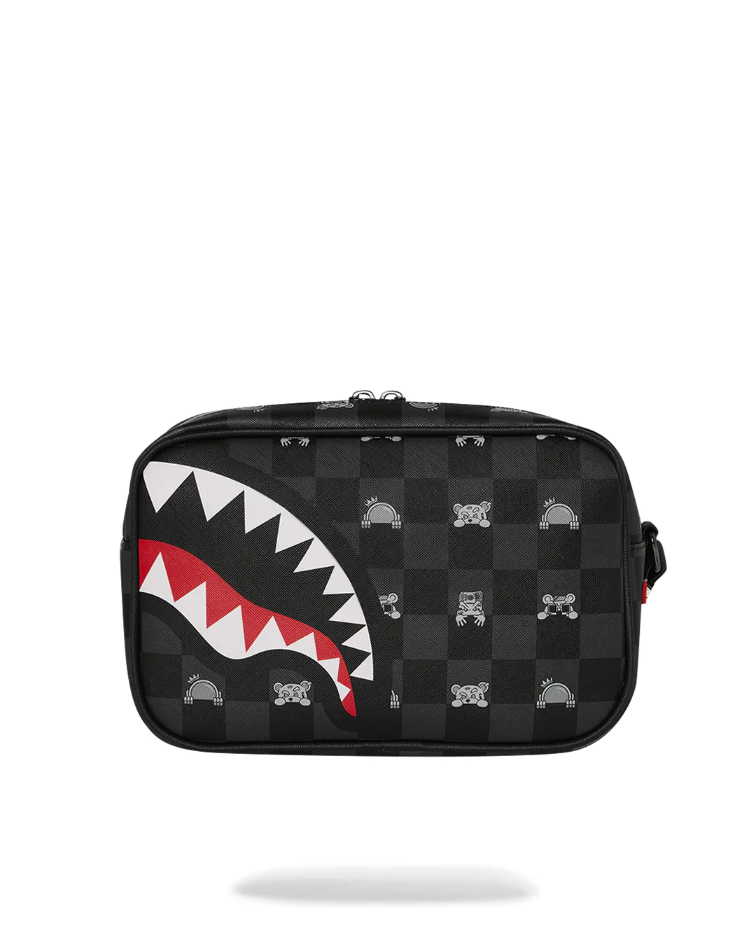 GRAY PEEKING CHARACTER CHECK TOILETRY BRICK - Image 3