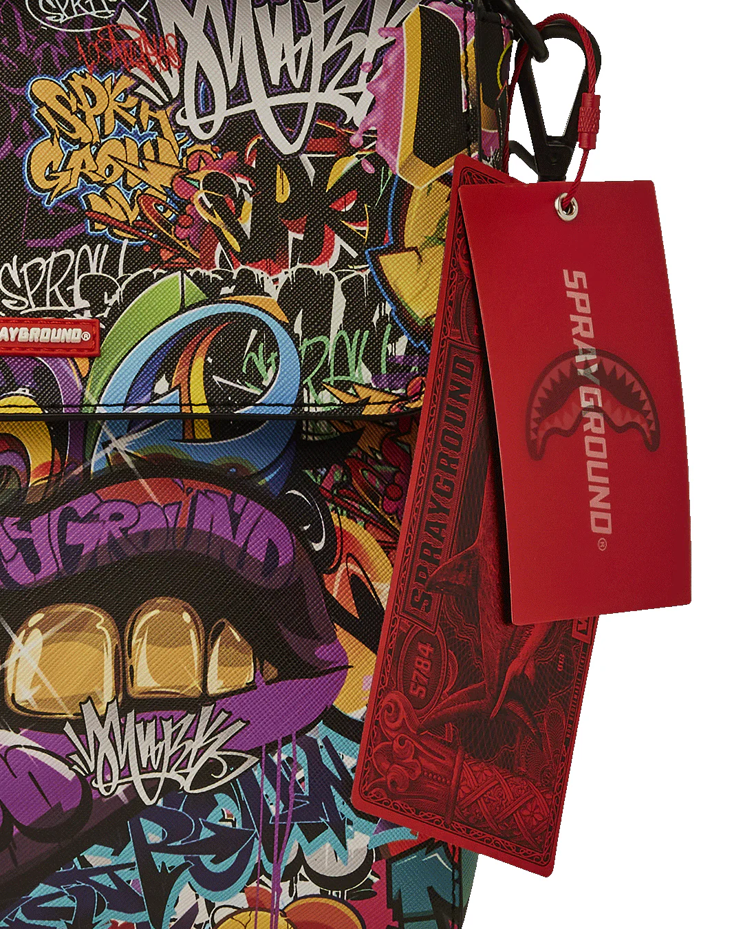 Half Graf Lipstick Messenger Bag - Image 9