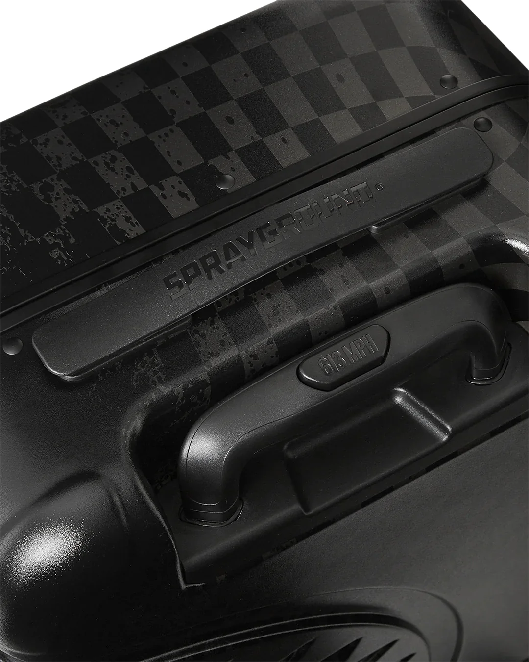HALF SPRITZ BLACK/GREY CHECK CARRY-ON LUGGAGE - Image 12