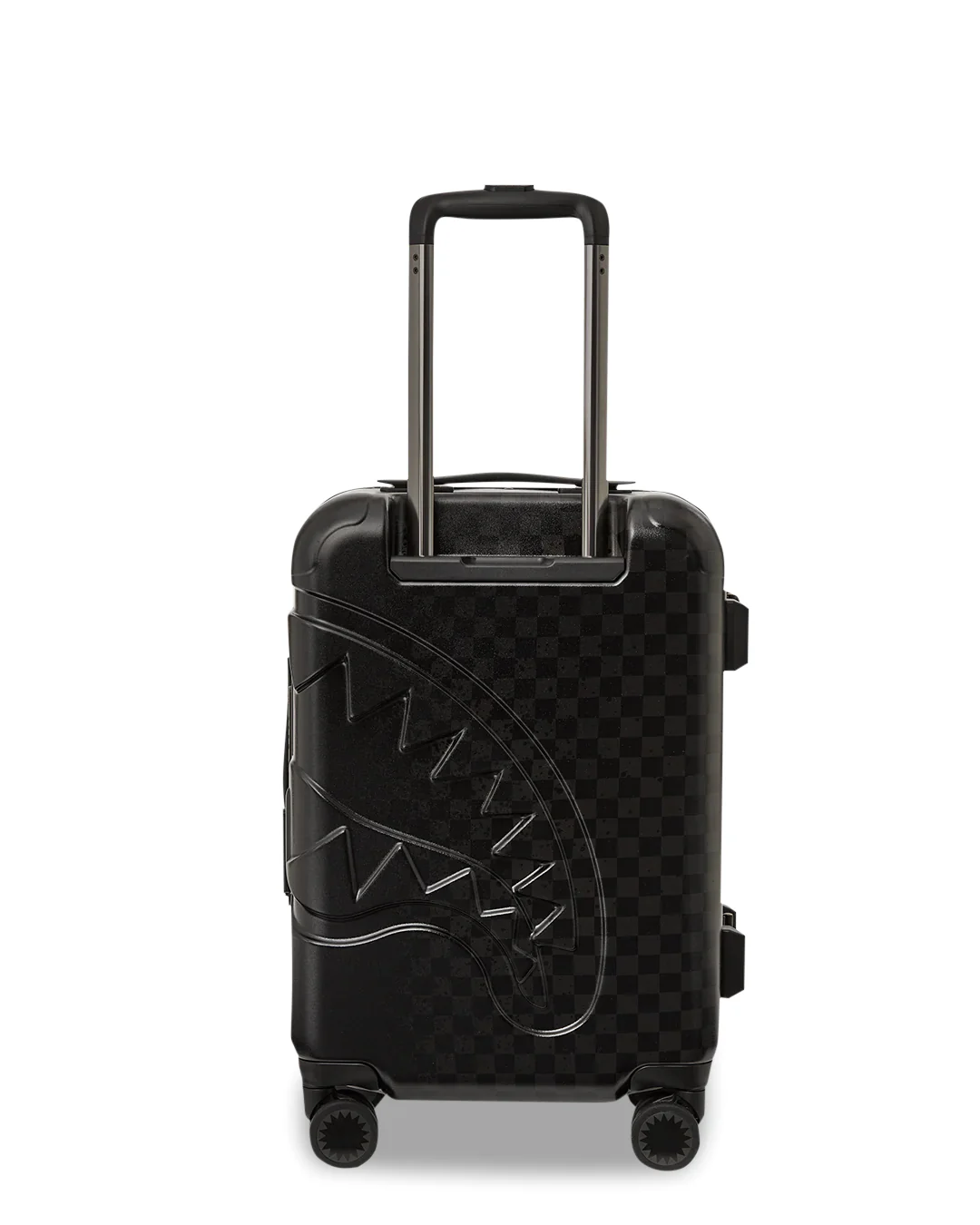HALF SPRITZ BLACK/GREY CHECK CARRY-ON LUGGAGE - Image 5