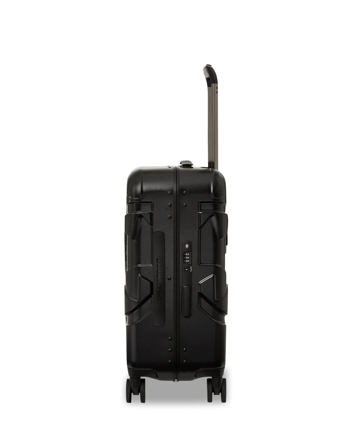 HALF SPRITZ BLACK/GREY CHECK CARRY-ON LUGGAGE - Image 7