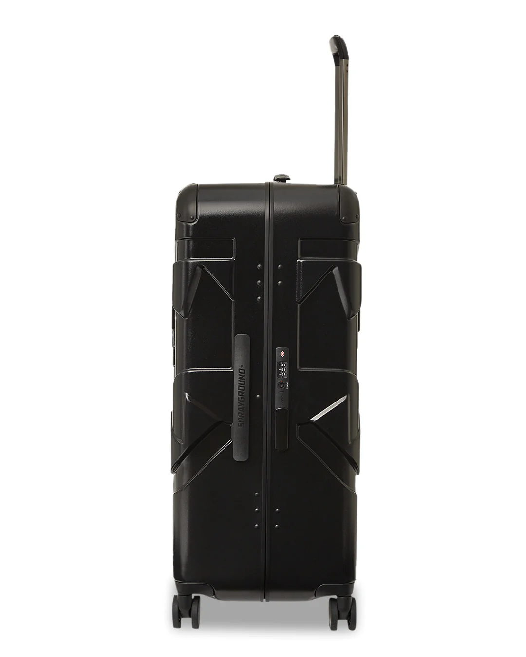 Half Spritz Black/grey Check Full Size Luggage - Image 3