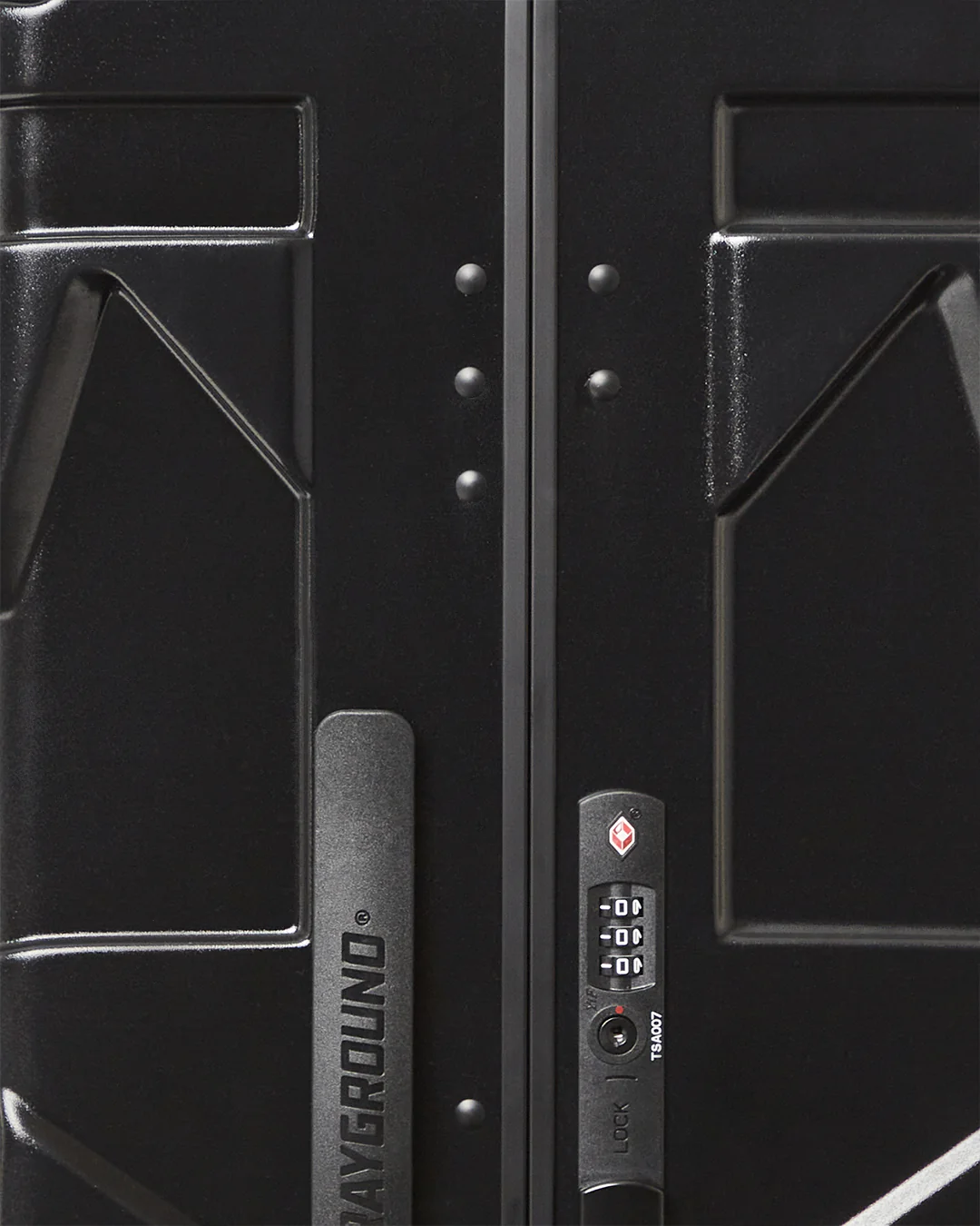 Half Spritz Black/grey Check Full Size Luggage - Image 5