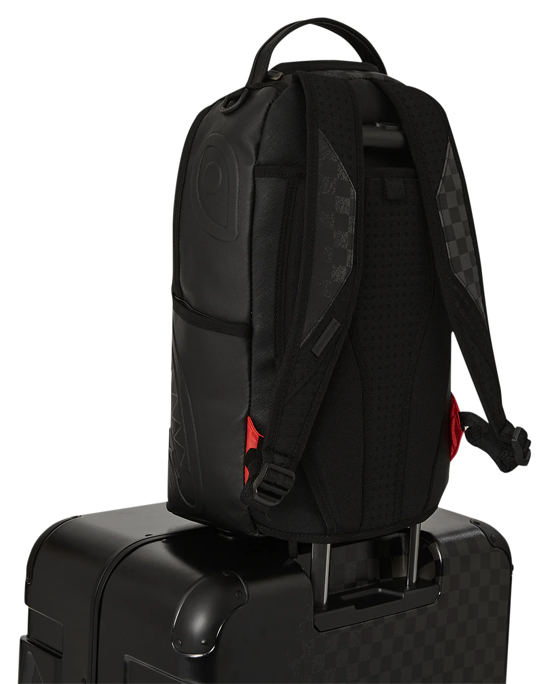 Half Spritz Black/grey Check Full Size Luggage - Image 6