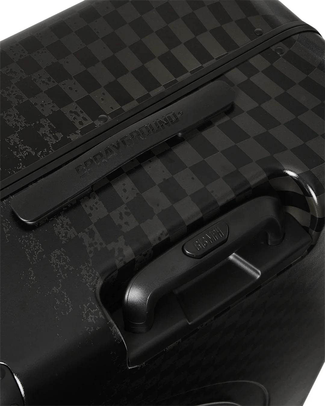 Half Spritz Black/grey Check Full Size Luggage - Image 7