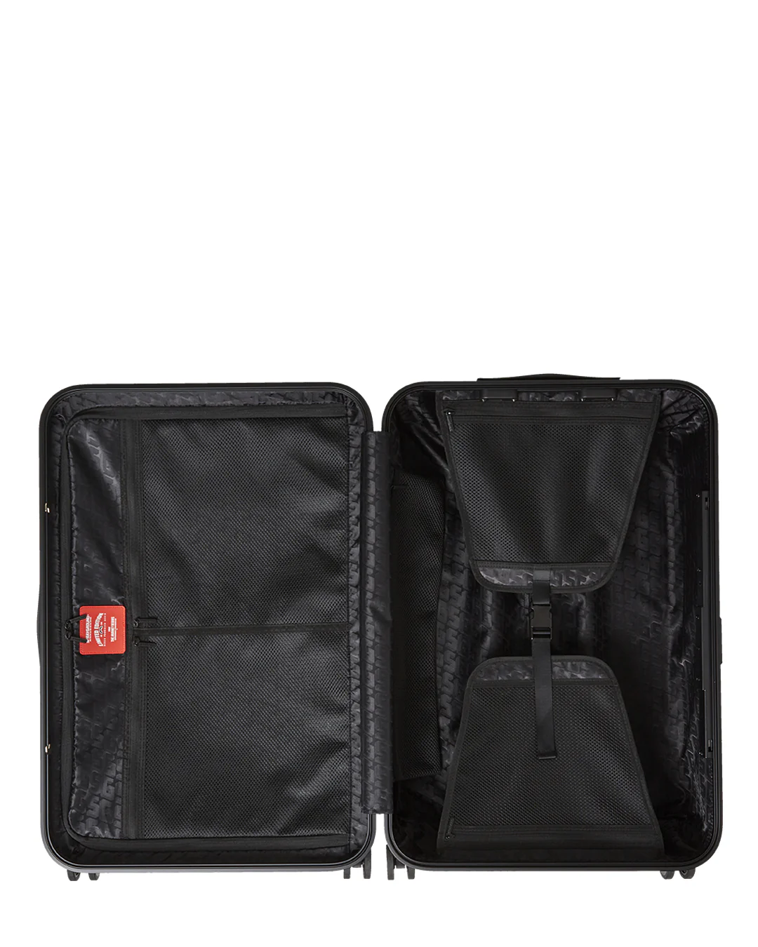 Half Spritz Black/grey Check Full Size Luggage - Image 9
