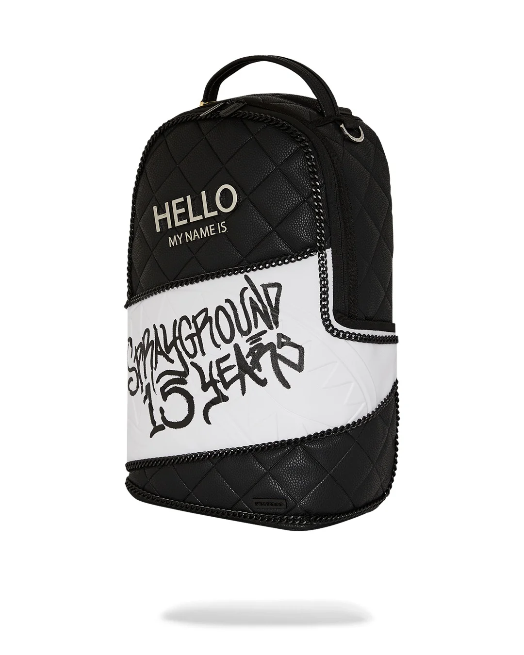 HELLO MY NAME IS 15 YEARS QUILTED BACKPACK - Image 5