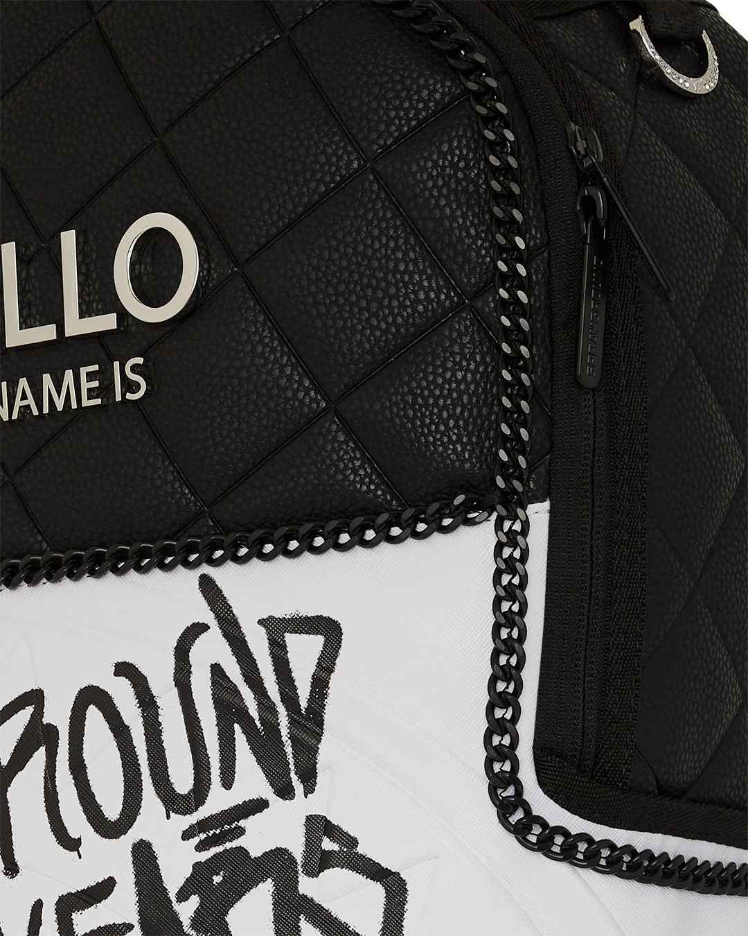 HELLO MY NAME IS 15 YEARS QUILTED BACKPACK - Image 6