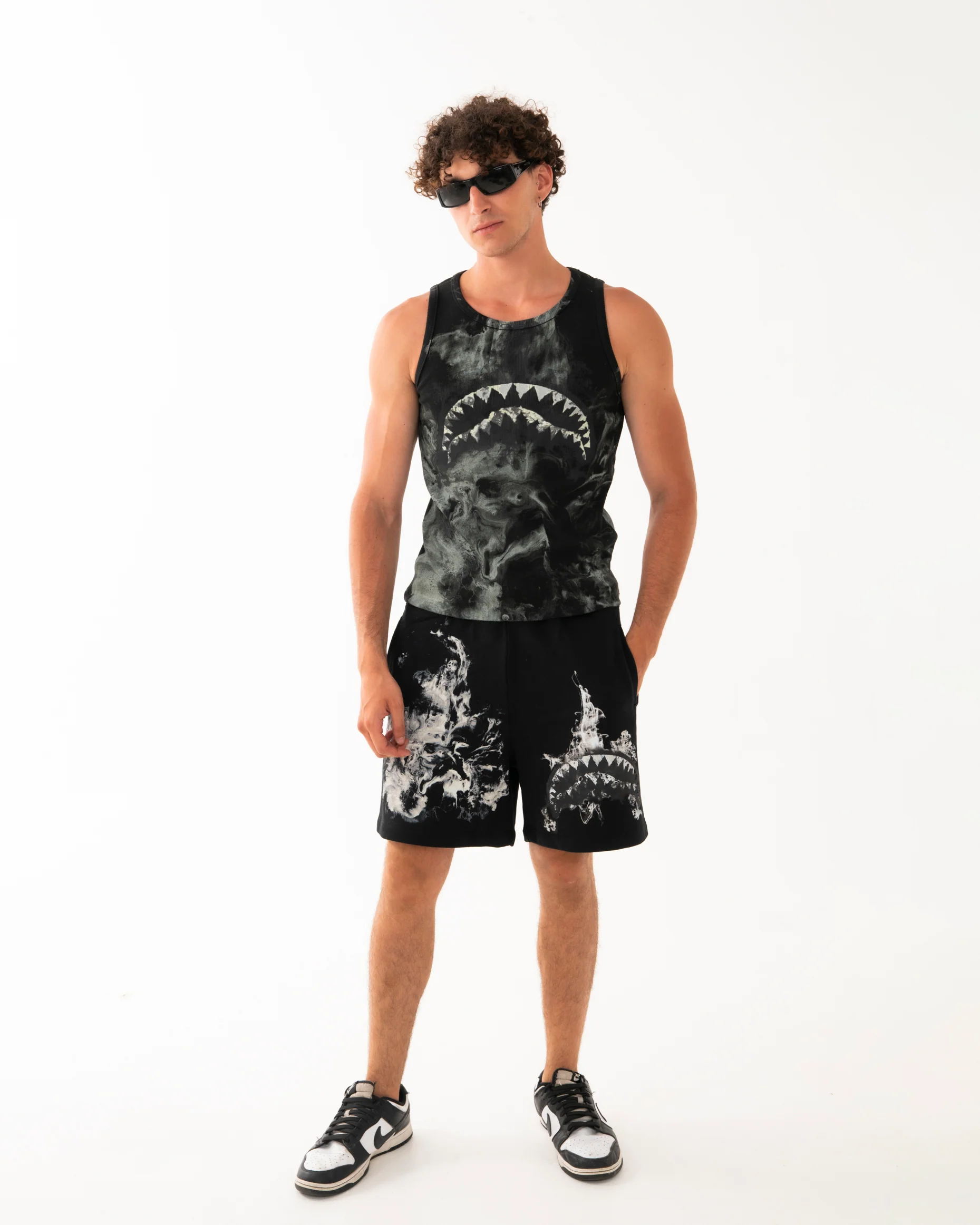 INK INFUSION SHORTS BLK - Image 2