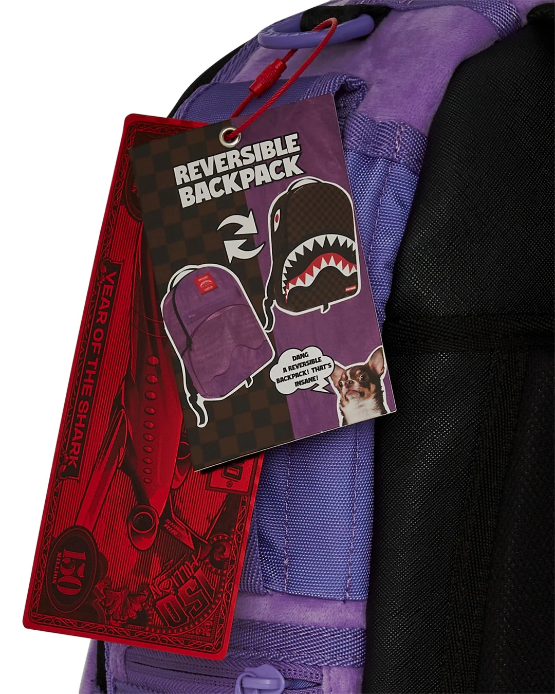 INVERTED SHARK POCKET BACKPACK - Image 15