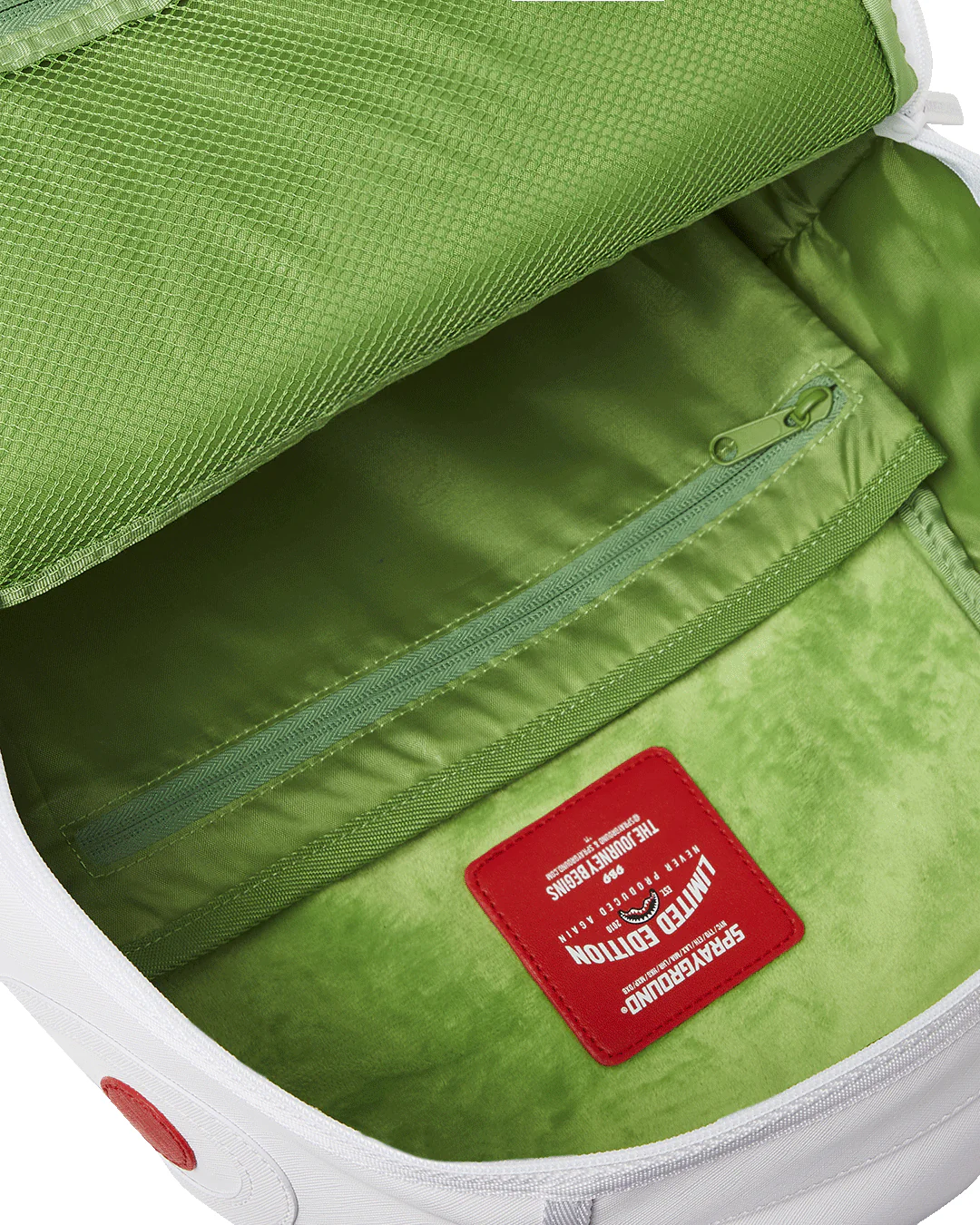 ITALY RACING STRIPES BACKPACK WHITE - Image 8