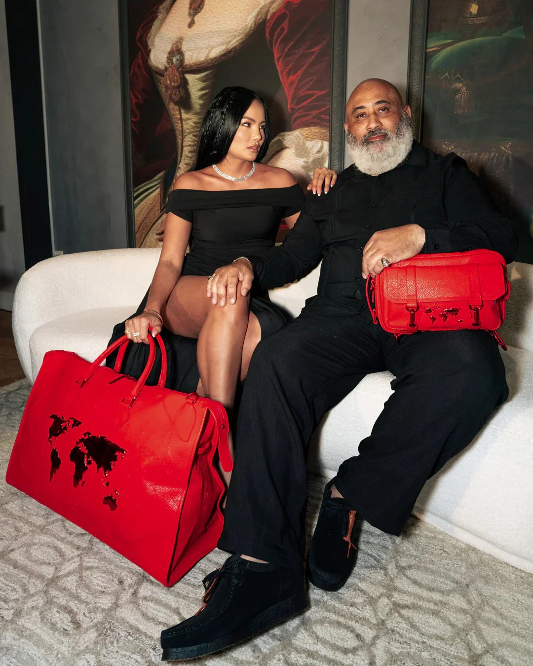 JAMES GLOBAL RED CROSSBODY - Image 2