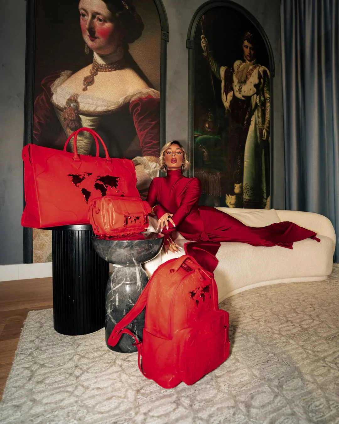 JAMES GLOBAL RED CROSSBODY - Image 6