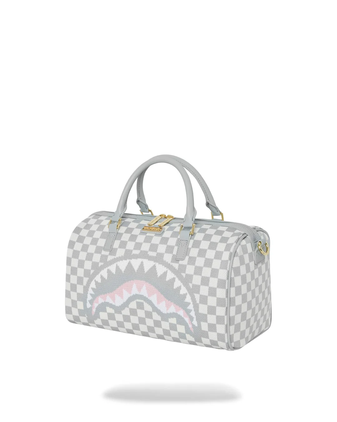 KNIT SHARKS IN PARIS IN CREAM MINI DUFFLE - Image 3