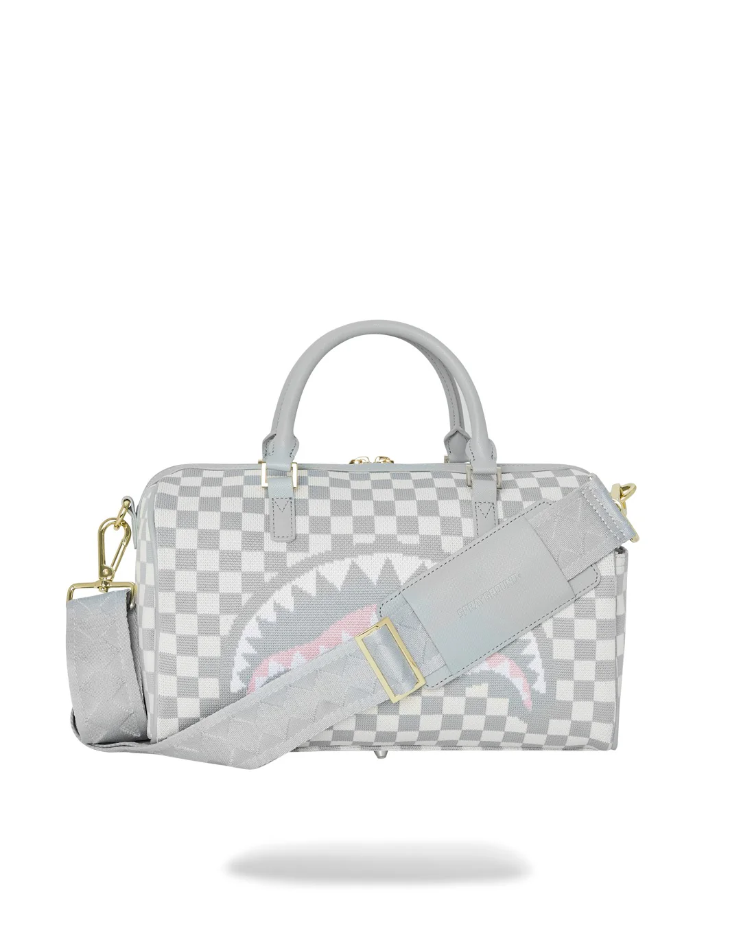 KNIT SHARKS IN PARIS IN CREAM MINI DUFFLE - Image 4
