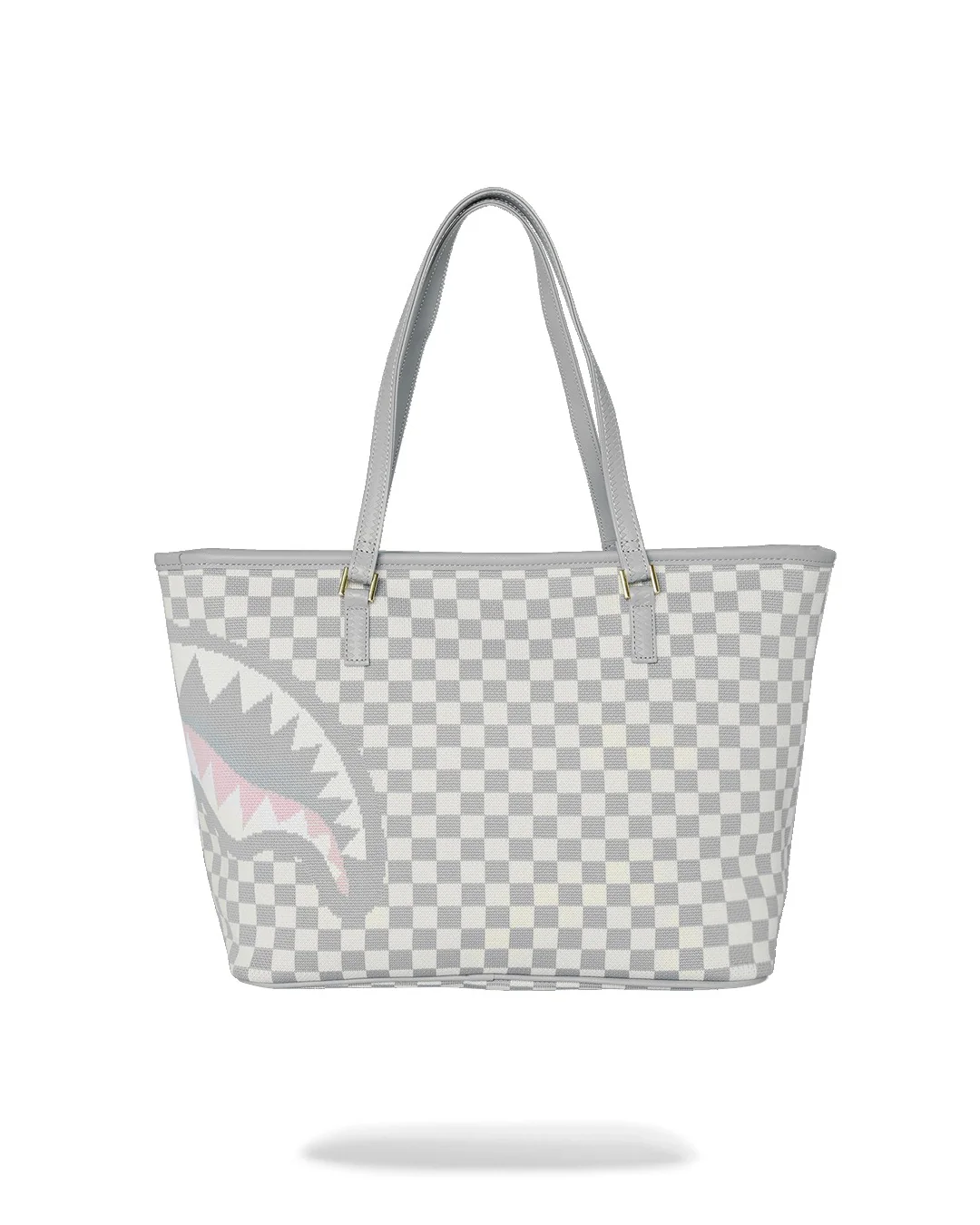 KNIT SHARKS IN PARIS IN CREAM TOTE - Image 3