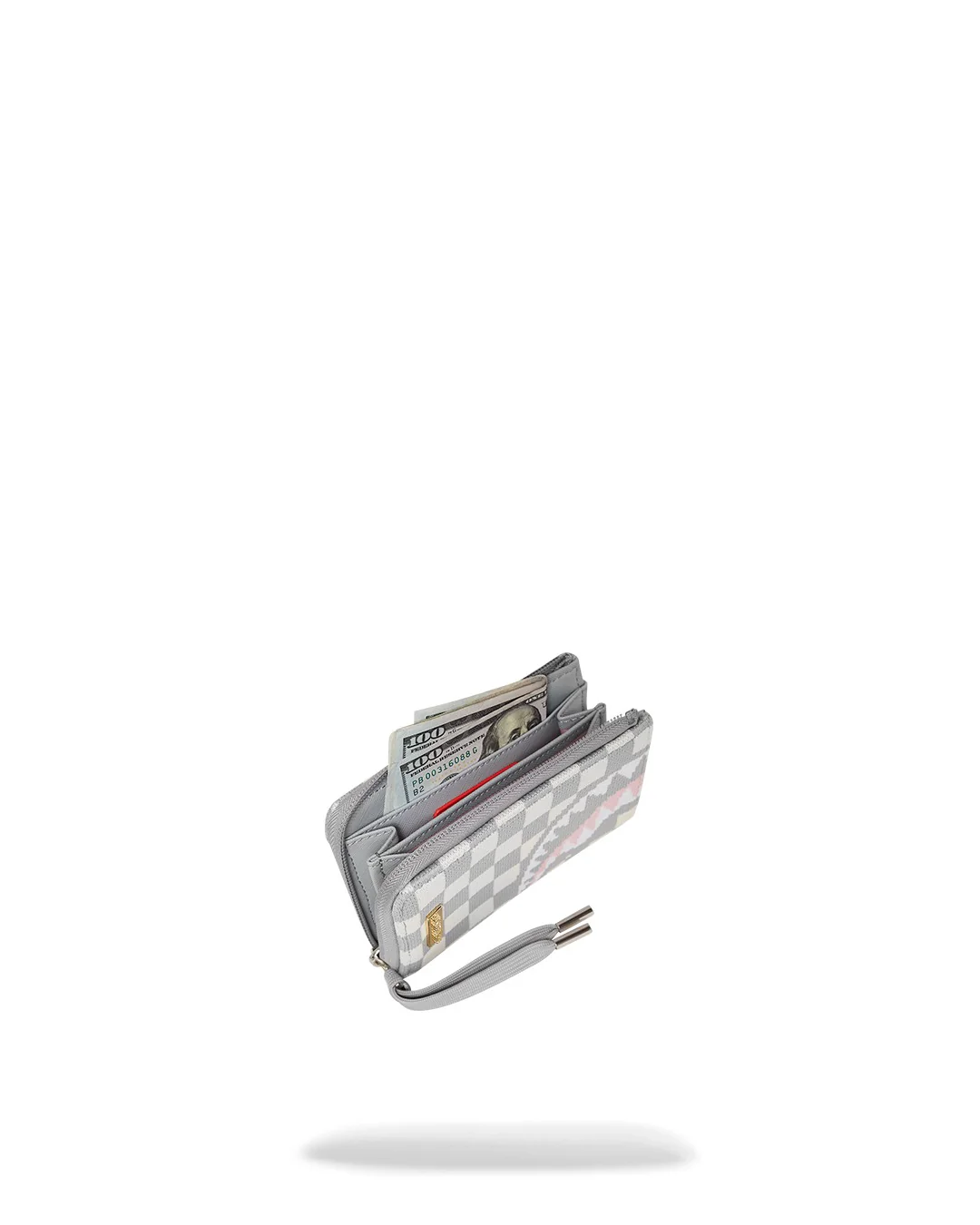 KNIT SHARKS IN PARIS IN CREAM WALLET - Image 4