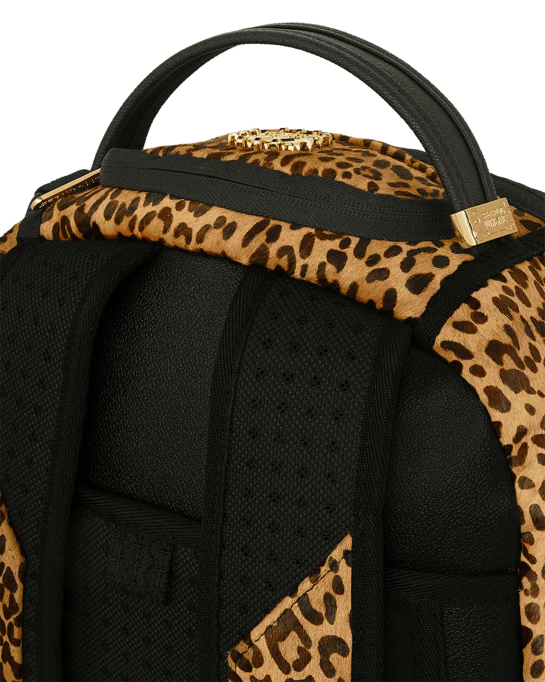 Leopard Fur Shark Backpack - Image 10