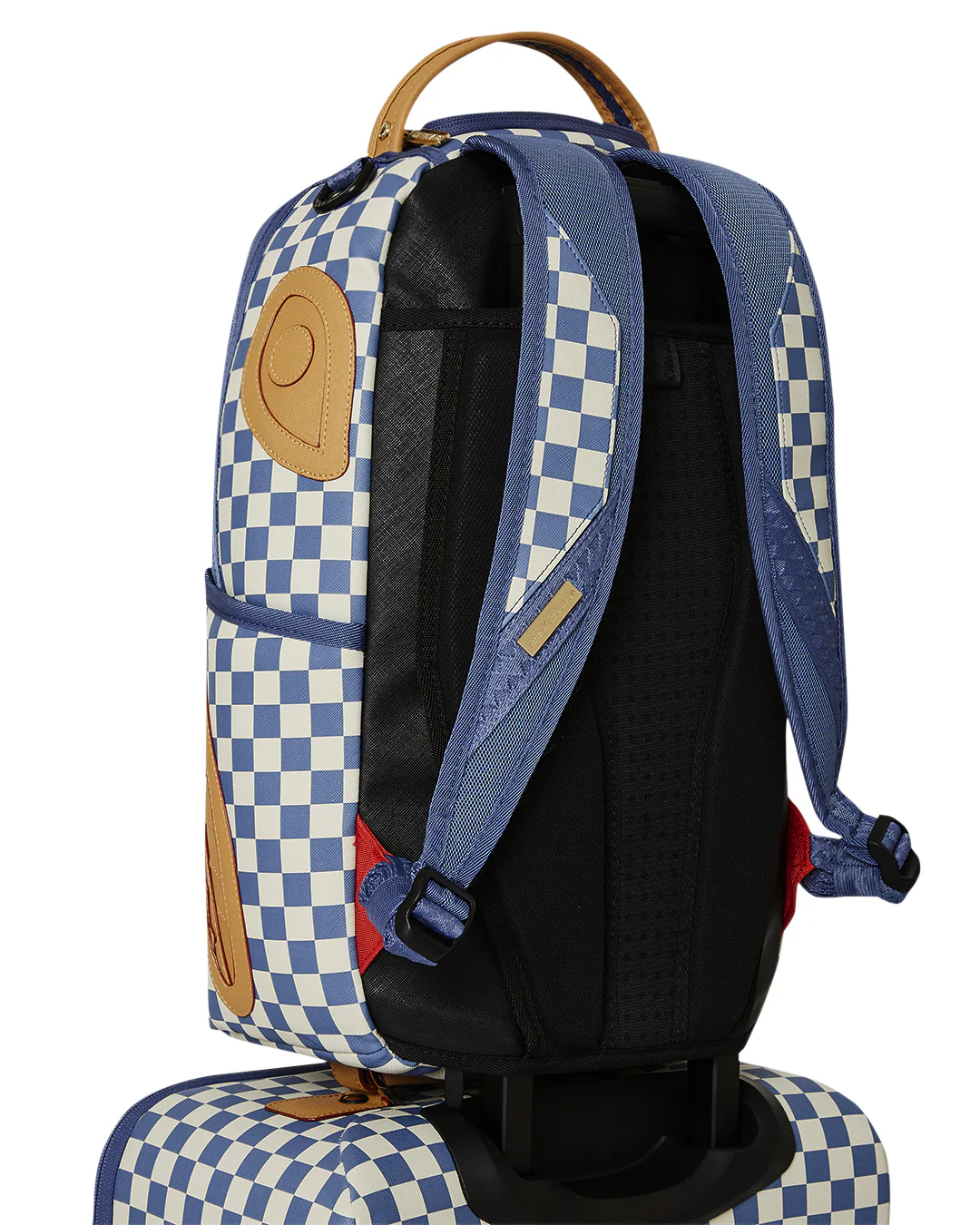 Letter Checker Soft Carry-on Luggage - Image 5