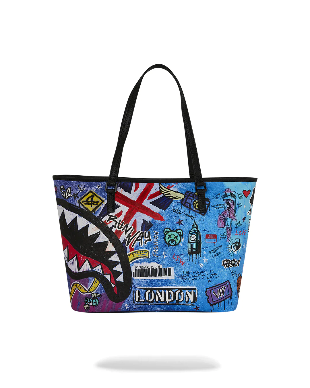LFW STREET GRAFFITI TOTE - Image 3