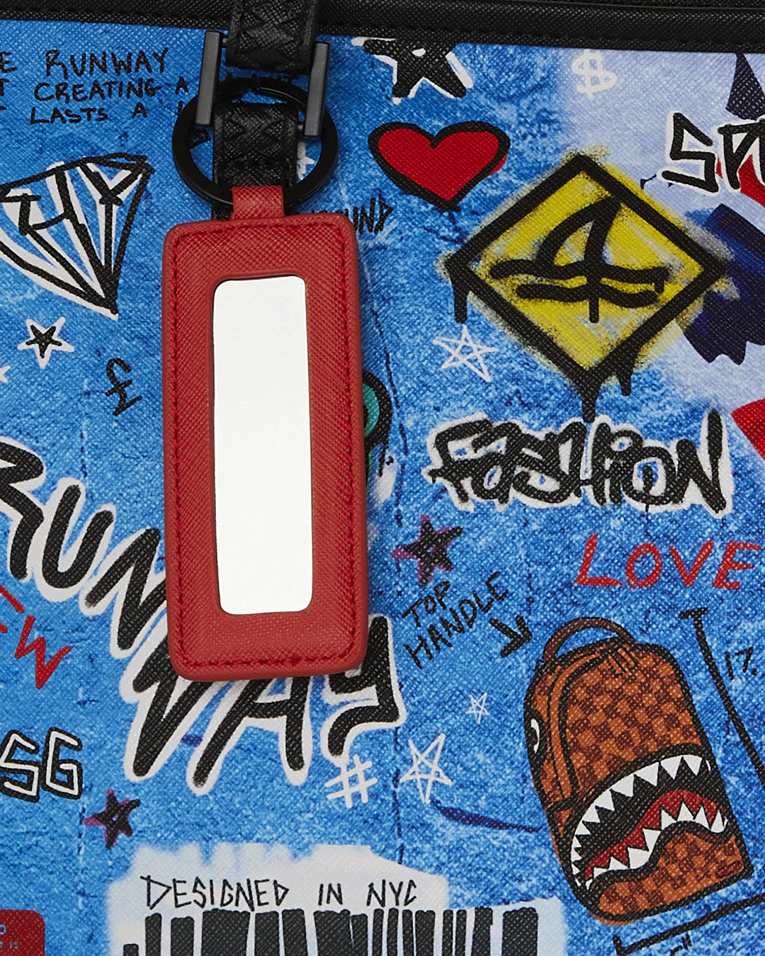 LFW STREET GRAFFITI TOTE - Image 4