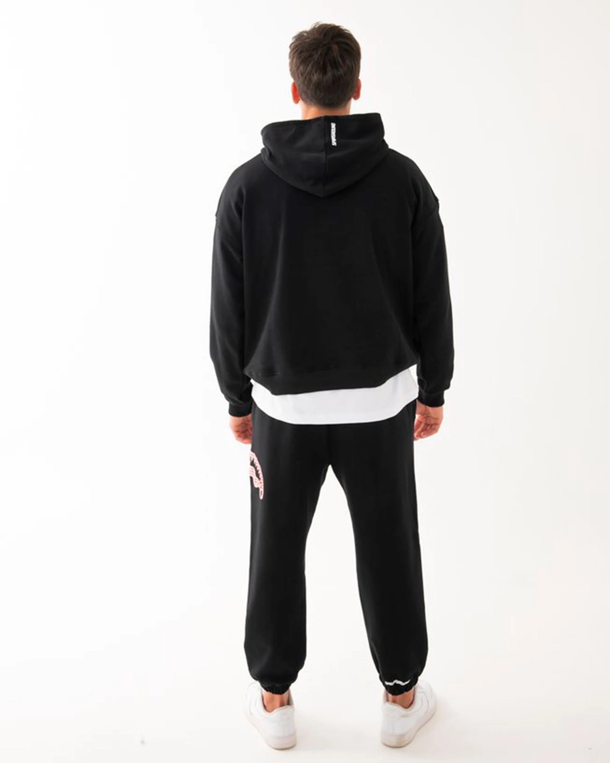 LOGO MOUTH CORE COMFY HOODIE BLK - Image 5