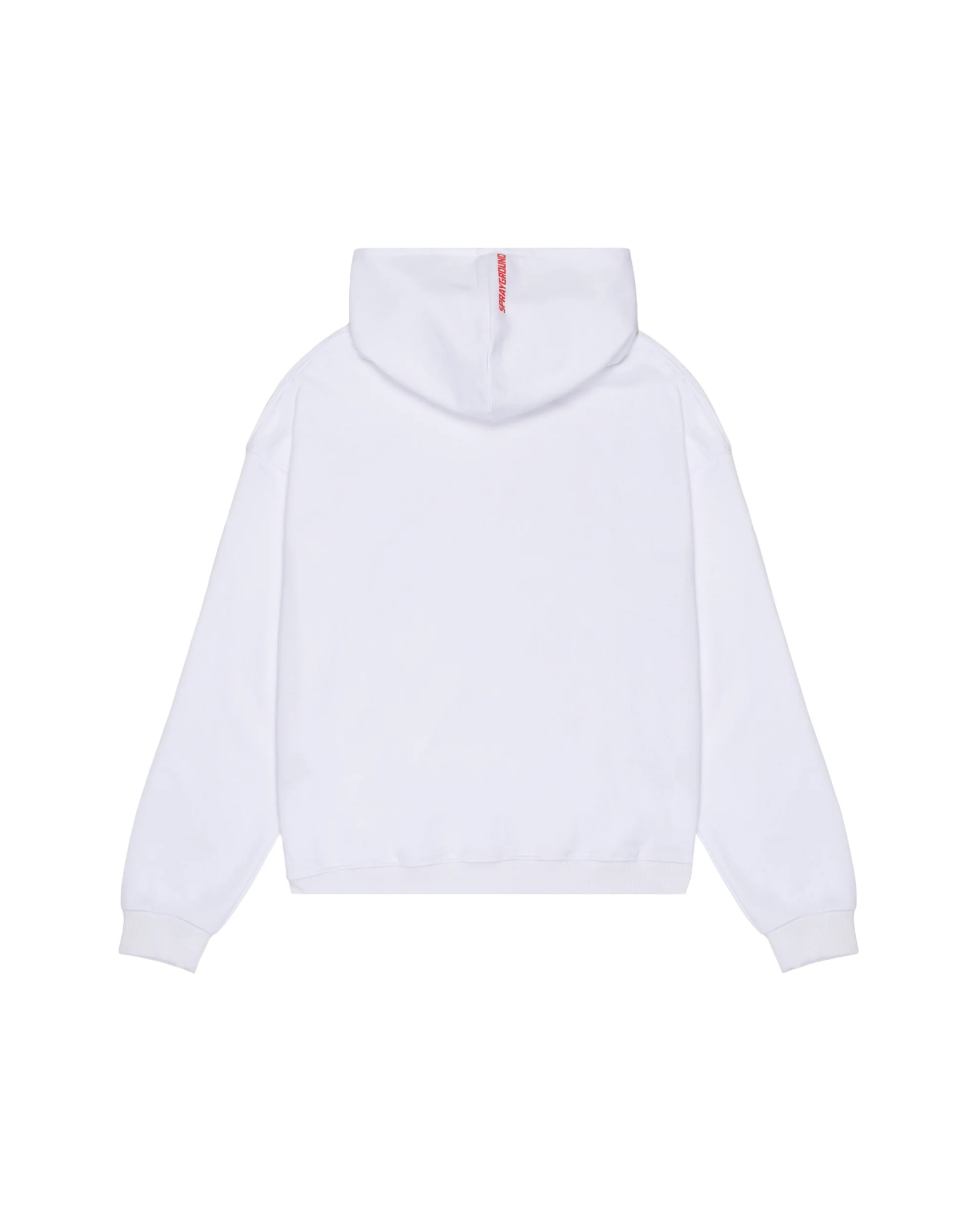 LOGO MOUTH CORE COMFY HOODIE WHT - Image 2