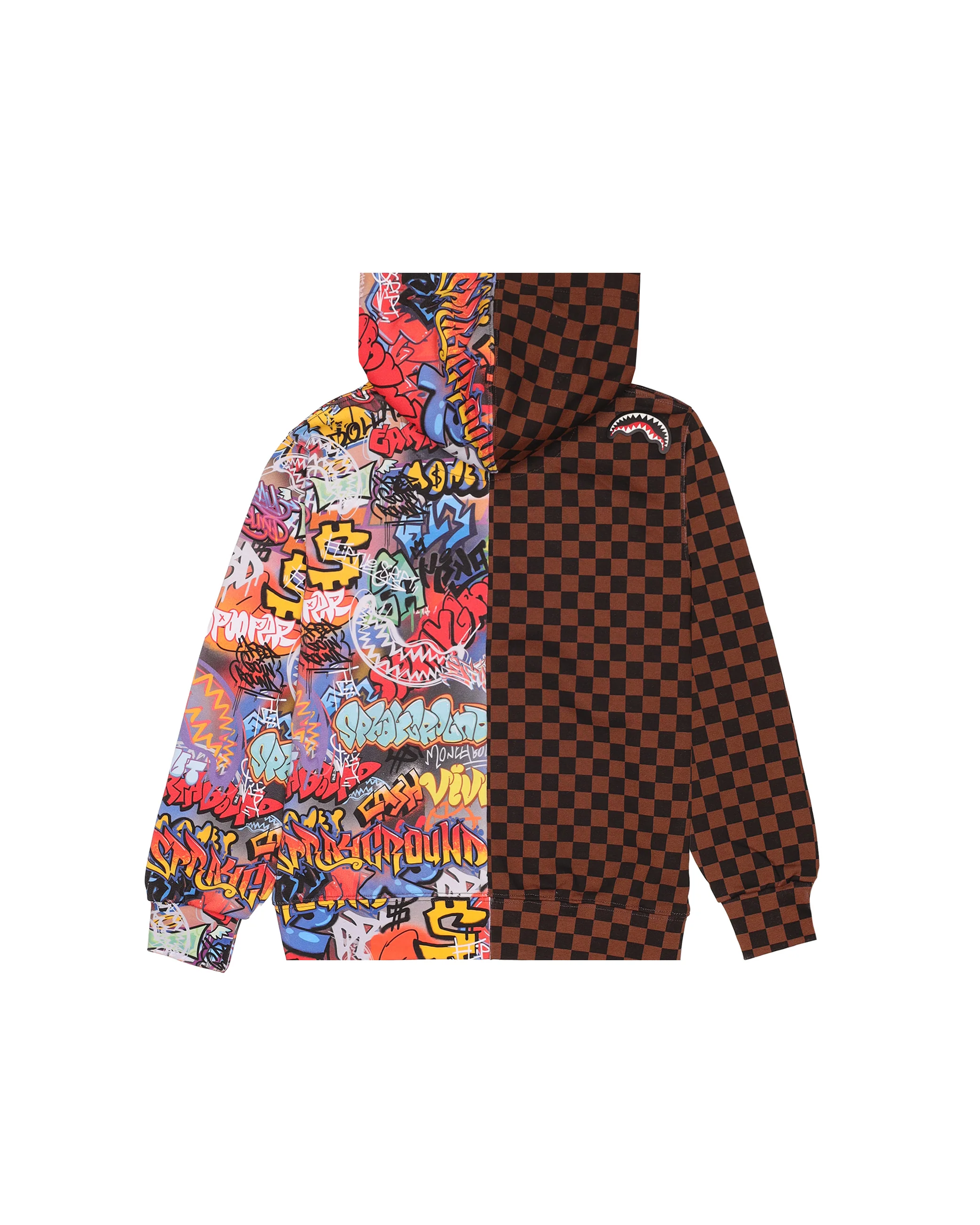 MAKES THE WORLD GO ROUND SPLIT REGULAR HOODIE - Image 5