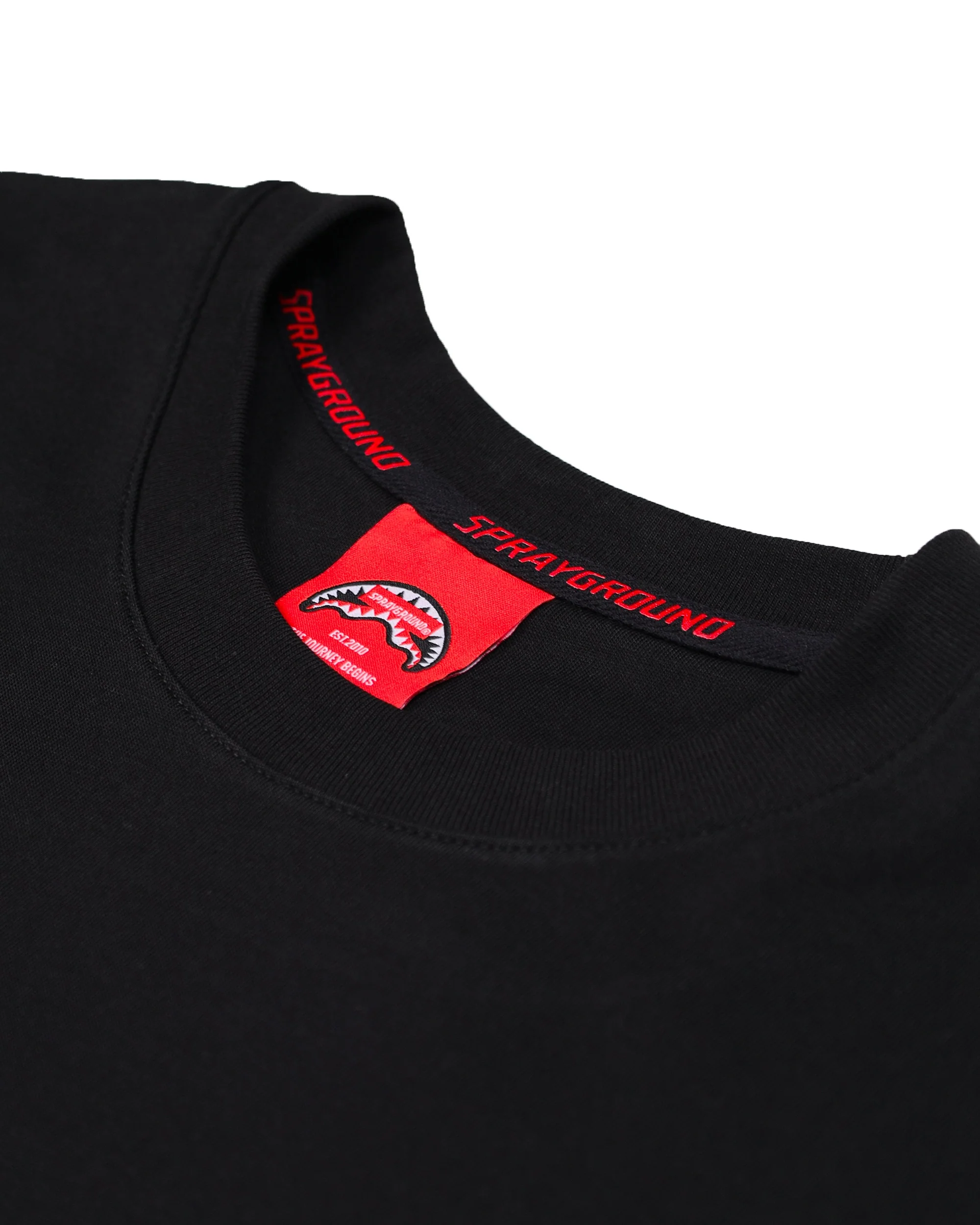 MELTED IRON NEW REGULAR T-SHIRT BLK - Image 7