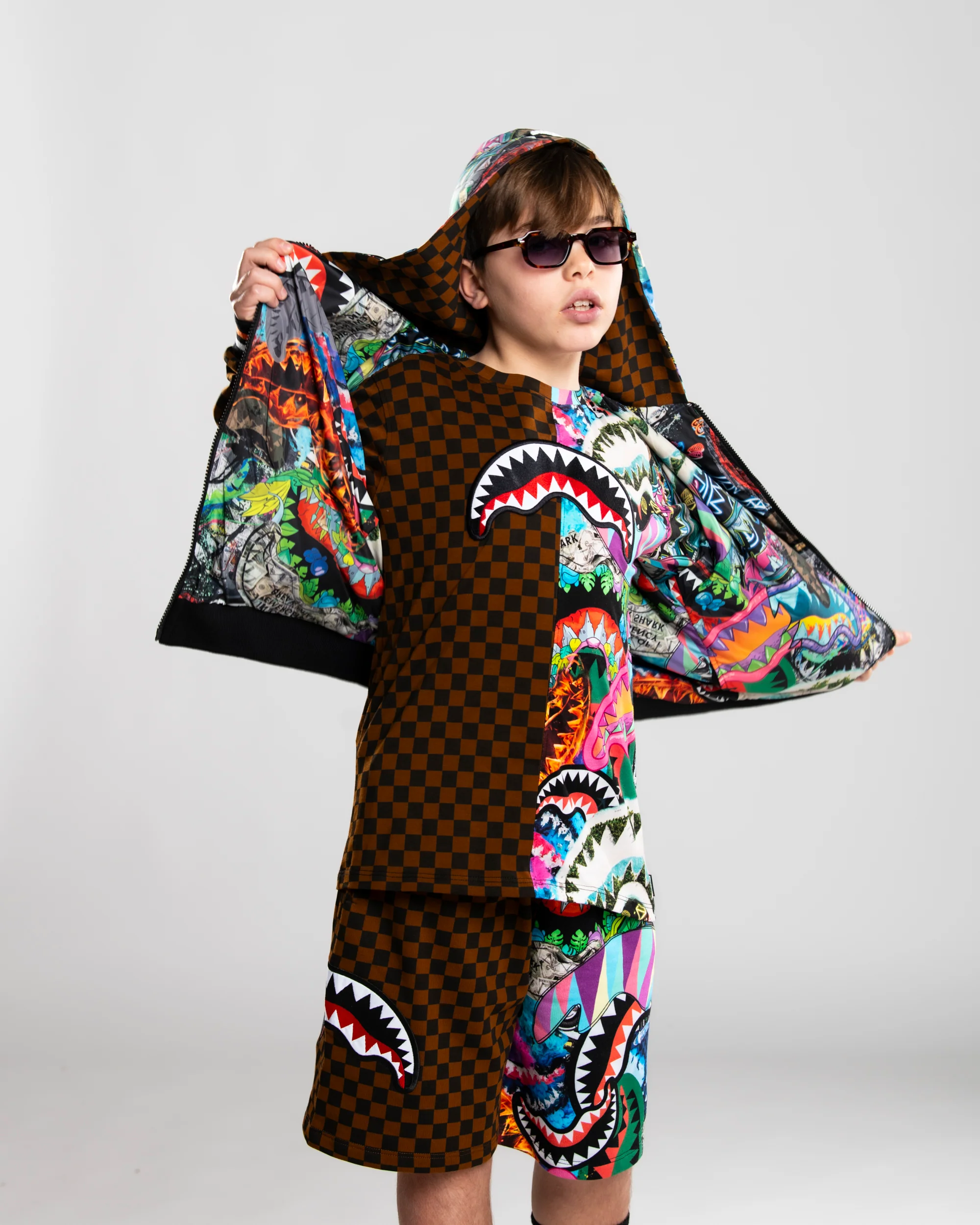 MIX MATCH SHARKS DOUBLE JACKET - Image 2