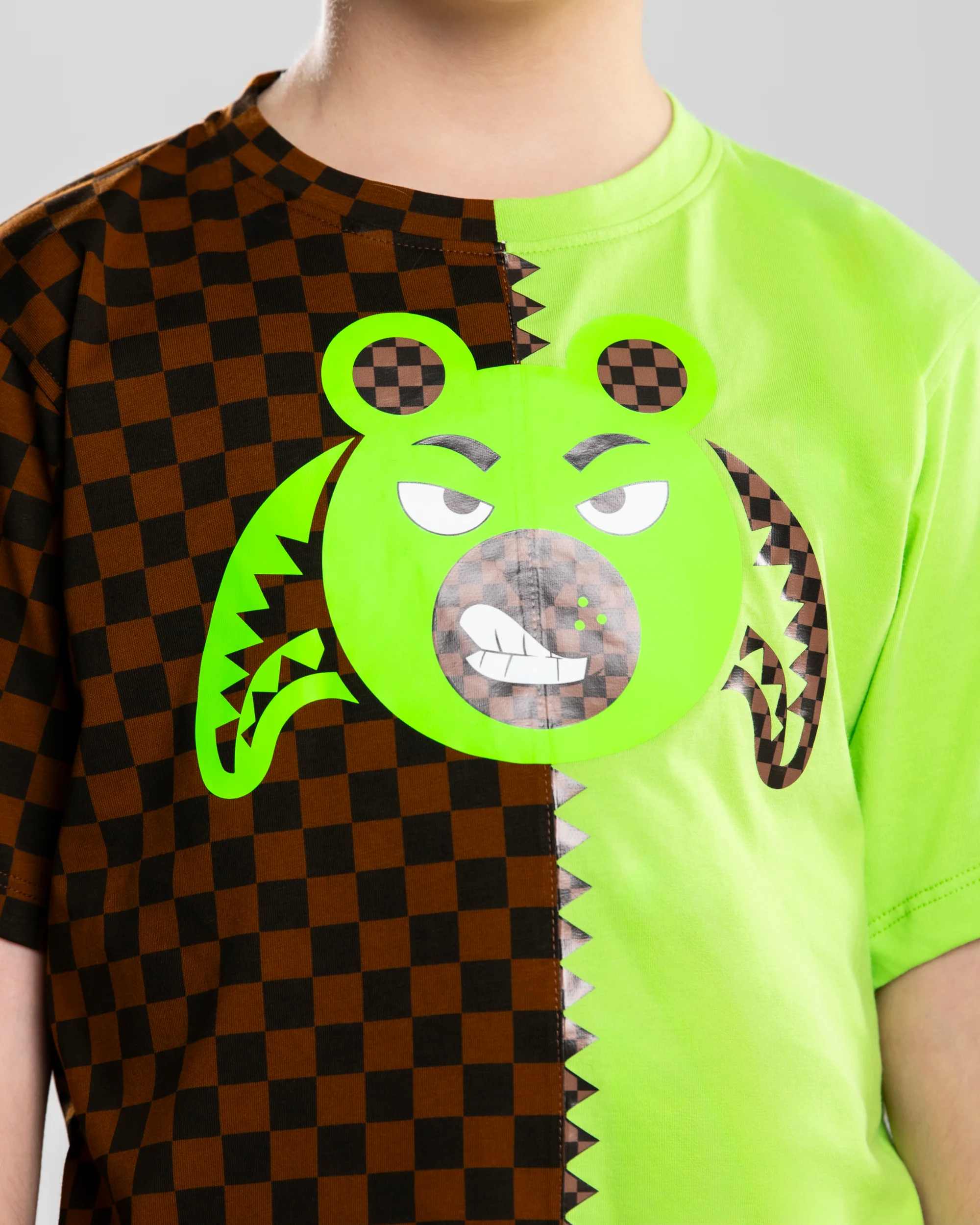MONEY BEAR SPLIT REGULAR T-SHIRT - Image 6
