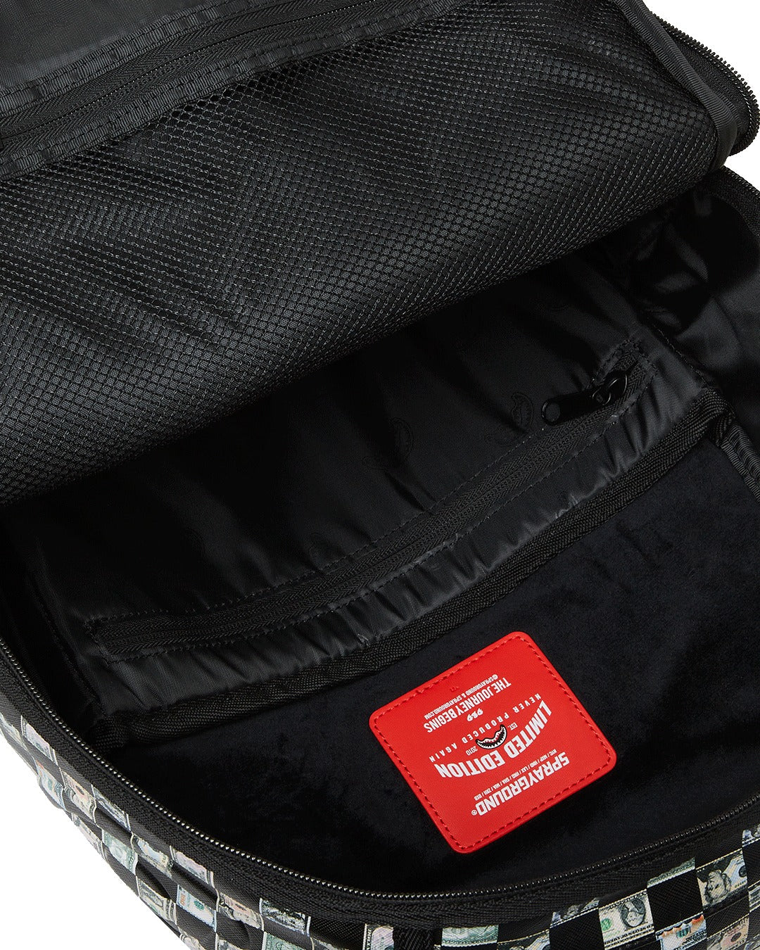 MONEY CHECK PATTERN DLX BACKPACK - Image 8