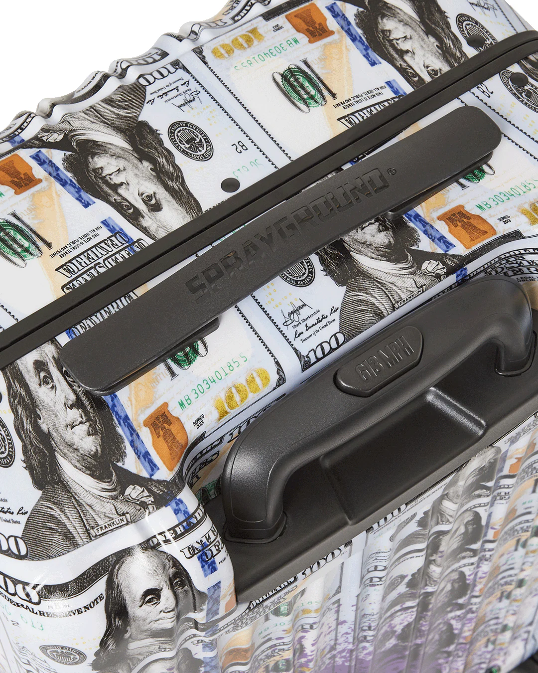Money Splat Hard Shell Carry-on Luggage - Image 14