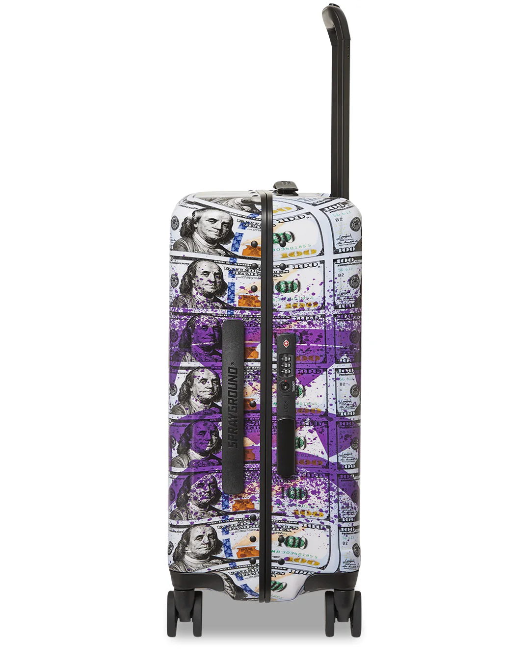 Money Splat Hard Shell Carry-on Luggage - Image 5