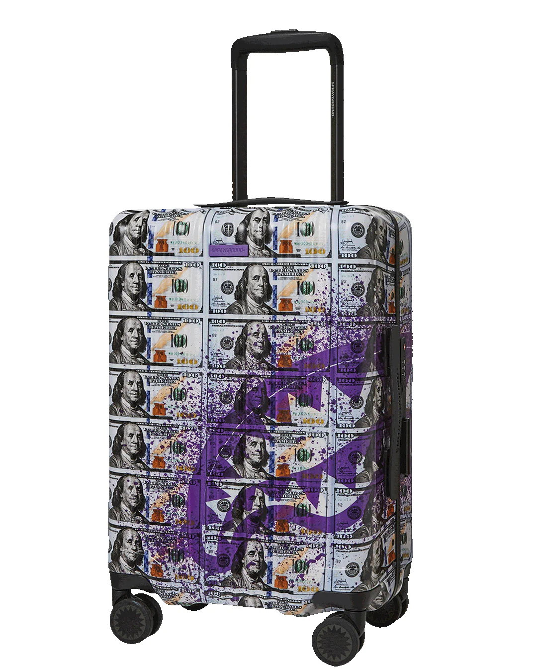 Money Splat Hard Shell Carry-on Luggage - Image 7