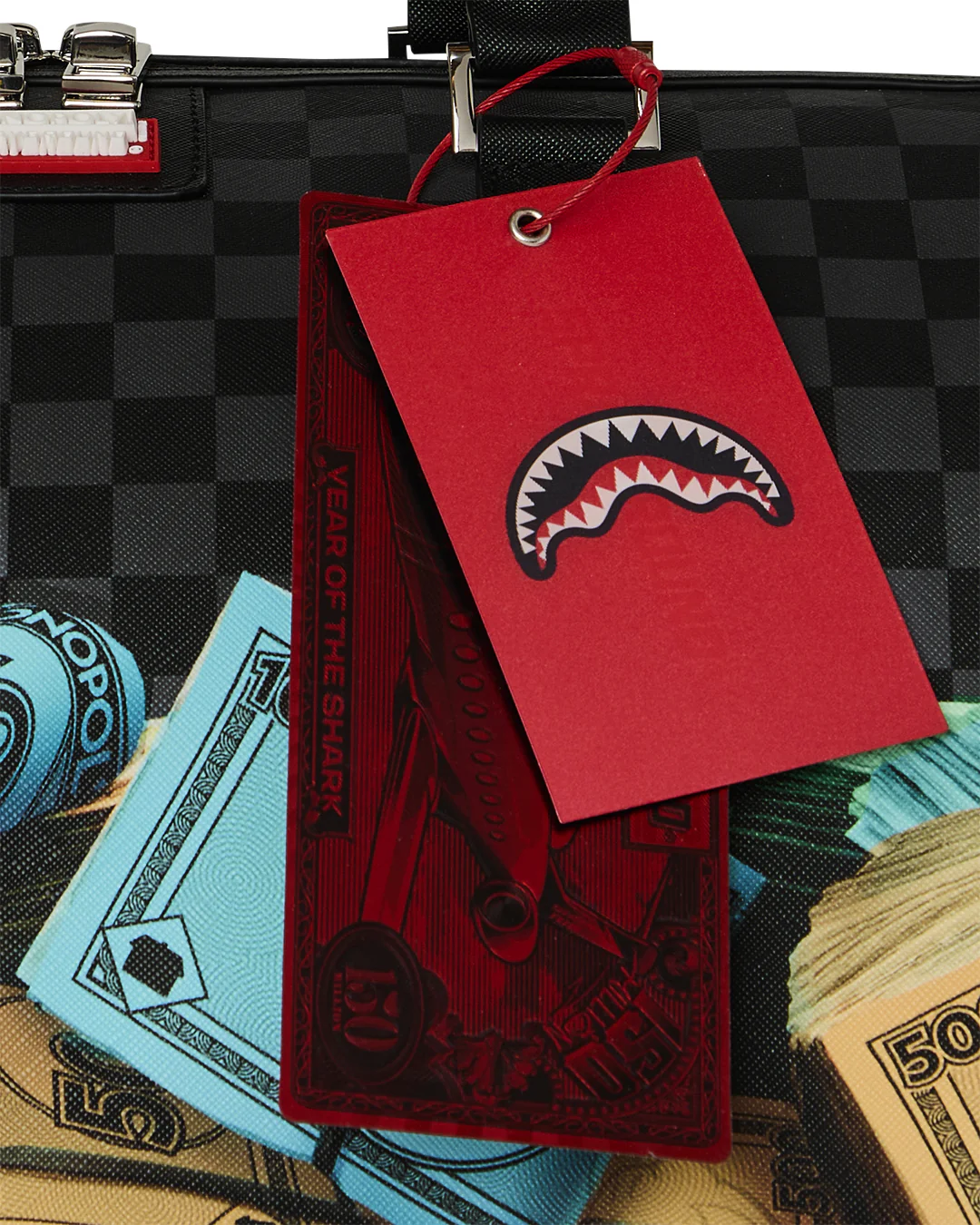 MONOPOLY MONEY STACKS LARGE DUFFLE - Image 9