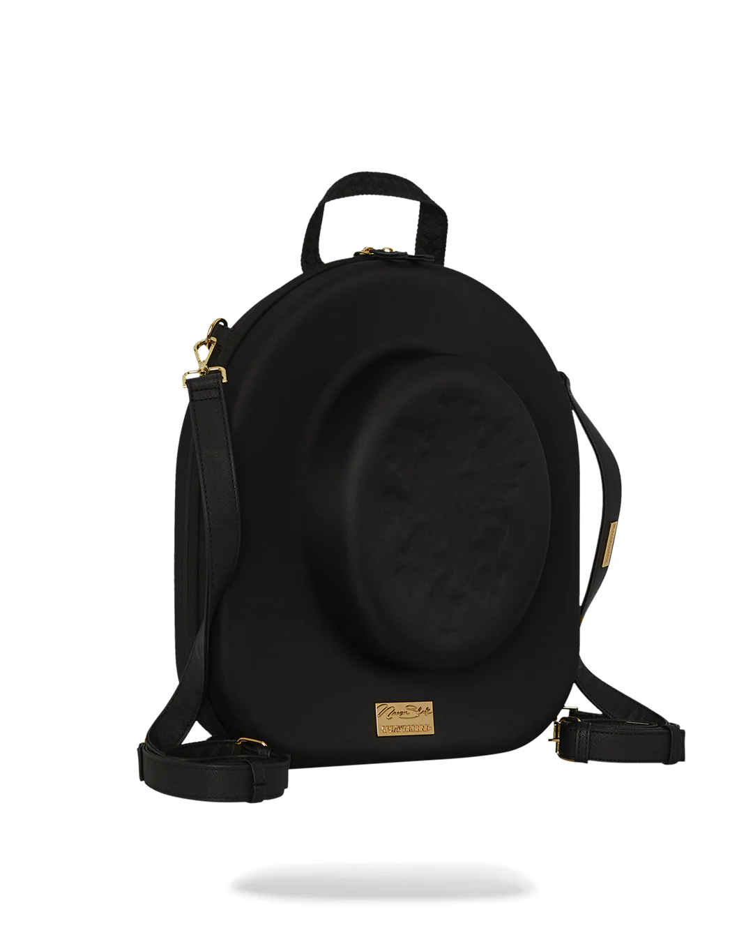 Nissim Black Hat Bag - Image 2